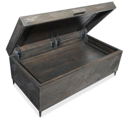 Hooker Furniture - Commerce & Market Carved Chest Cocktail Table - 7228-80020-95 veiw 5