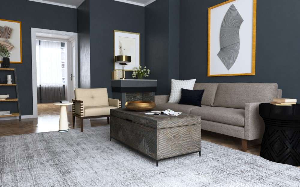 Hooker Furniture - Commerce & Market Dont Be Blue Bone Spot Table - 7228-50661-03 veiw 4
