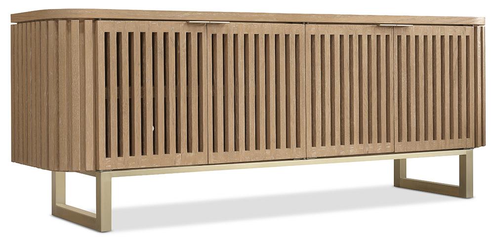 Hooker Furniture - Commerce and Market Easton Entertainment Console in Light Wood - 7228-55050-82 veiw 1