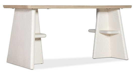 Hooker Furniture - Commerce and Market Effie Writing Table in Whites/Creams/Beiges - 7228-10018-80 veiw 2