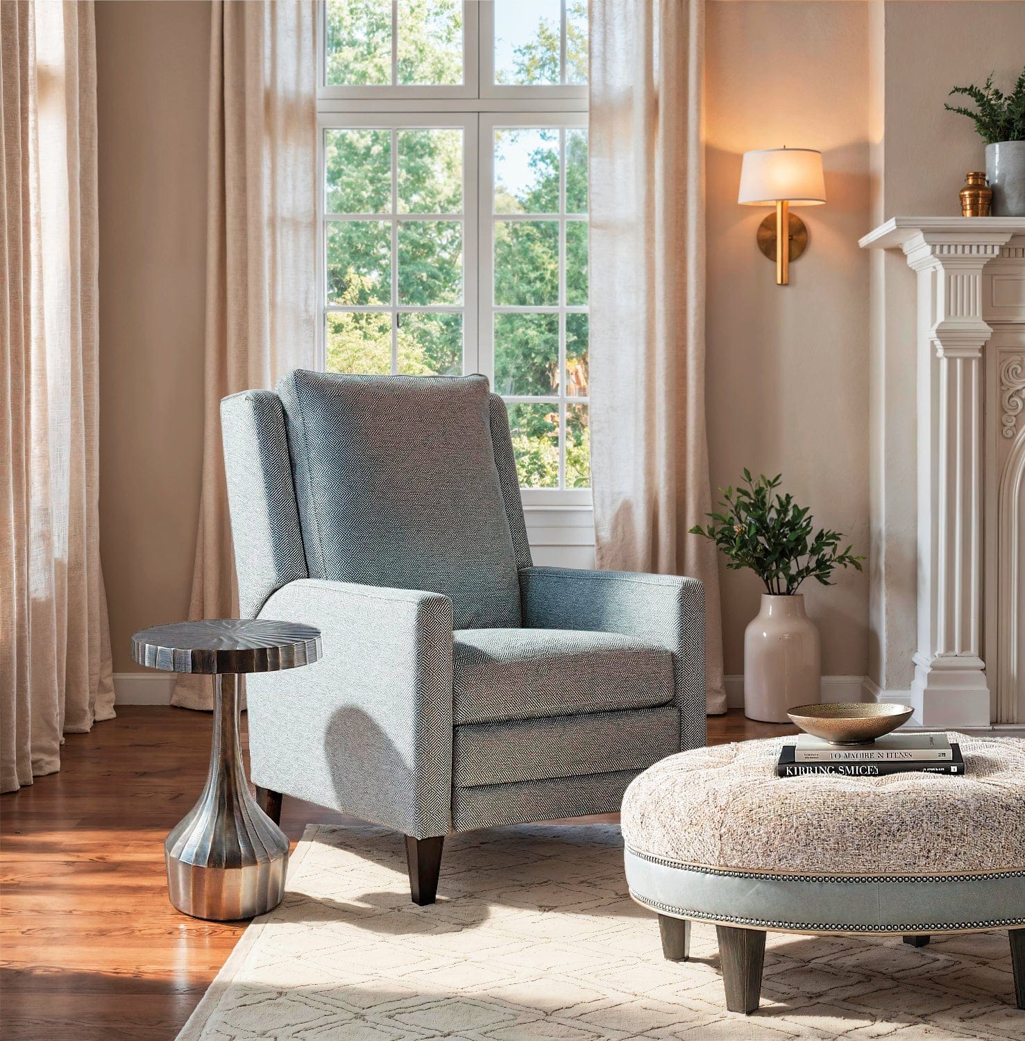 Hooker Furniture - Commerce and Market Ferrous Accent Table - 7228-80210-89 veiw 7