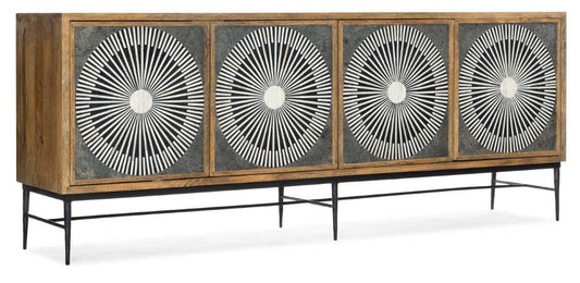 Hooker Furniture - Commerce & Market Giovanni Entertainment Console - 7228-55011-85 veiw 1