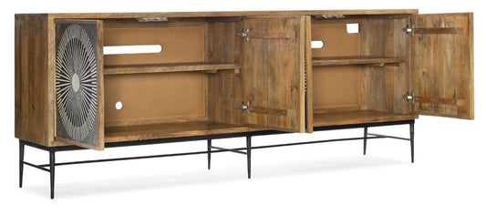Hooker Furniture - Commerce & Market Giovanni Entertainment Console - 7228-55011-85 veiw 2