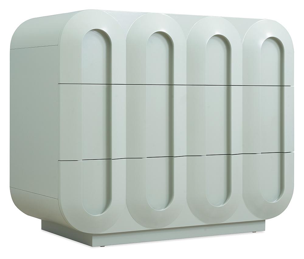 Hooker Furniture - Commerce and Market Groove Three-Drawer Chest in Greens - 7228-85129-35 veiw 1