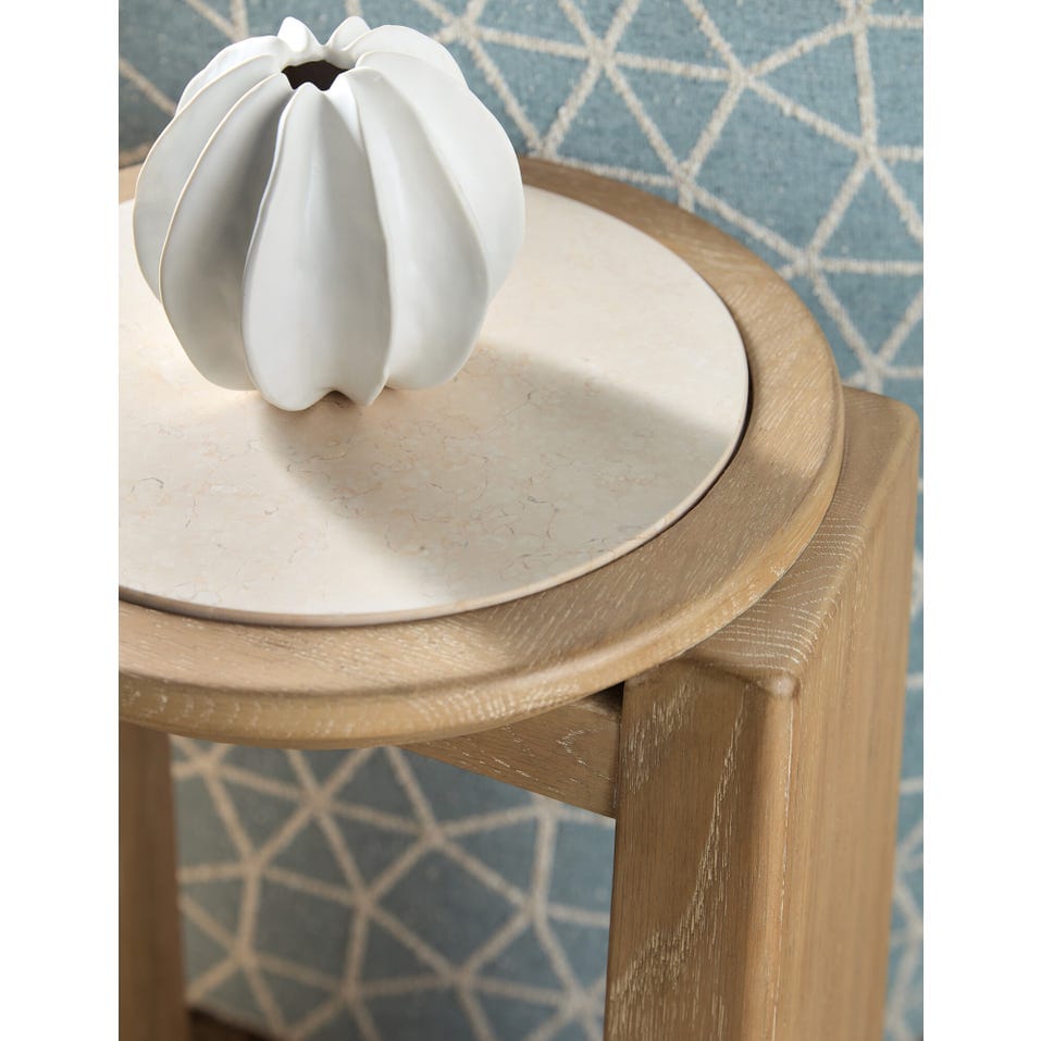 Hooker Furniture - Commerce and Market Helena Spot Table in Light Wood - 7228-80228-82 view 3
