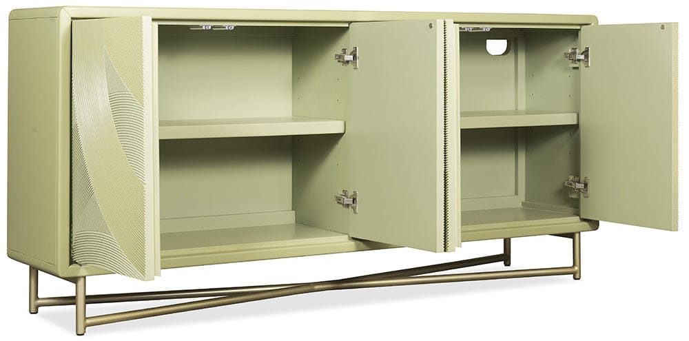 Hooker Furniture - Commerce and Market Into the Woods Credenza - Greens - 7228-85140-35 view 3