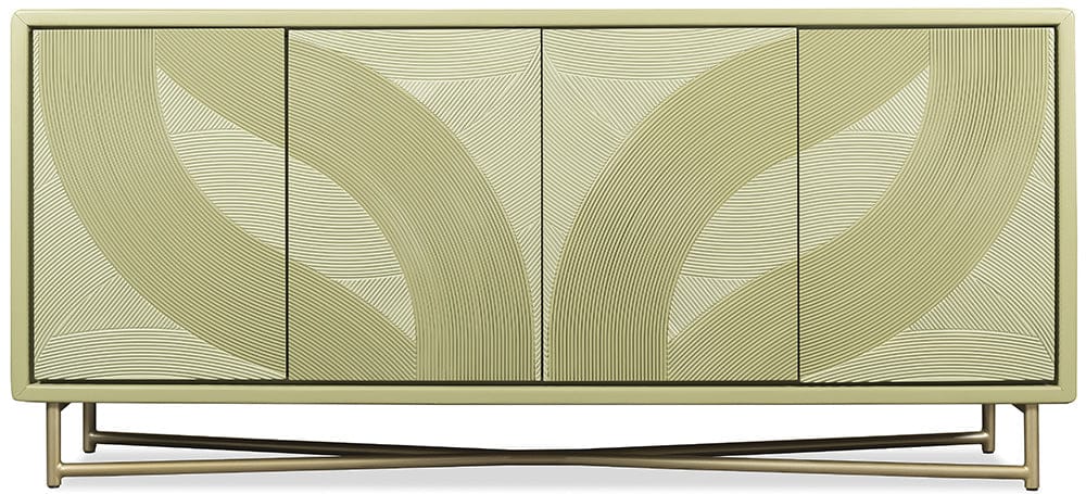 Hooker Furniture - Commerce and Market Into the Woods Credenza - Greens - 7228-85140-35 view 4