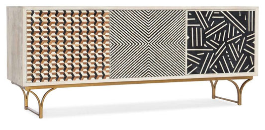 Hooker Furniture - Commerce & Market Jaiden Three Door Credenza - 7228-55010-02 veiw 1