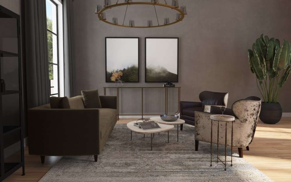 Hooker Furniture - Commerce & Market Kiara Rectangle Sofa Console - 7228-80052-15 veiw 4