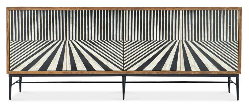 Hooker Furniture - Commerce & Market Linear Perspective Credenza - 7228-85080-85 veiw 3