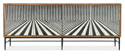 Hooker Furniture - Commerce & Market Linear Perspective Credenza - 7228-85080-85 veiw 3