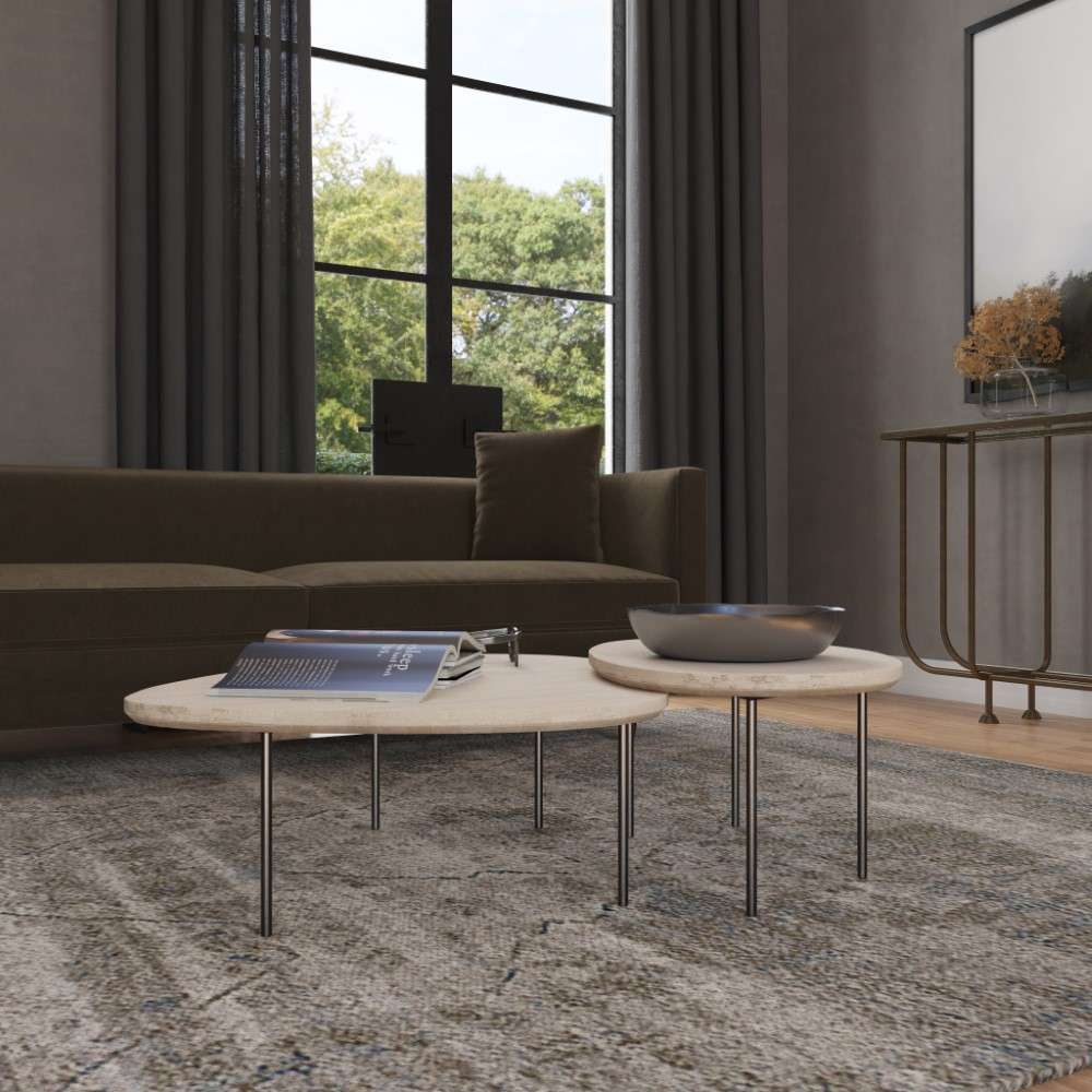 Hooker Furniture - Commerce & Market Nesting Cocktail Table - 7228-80035-05 veiw 3