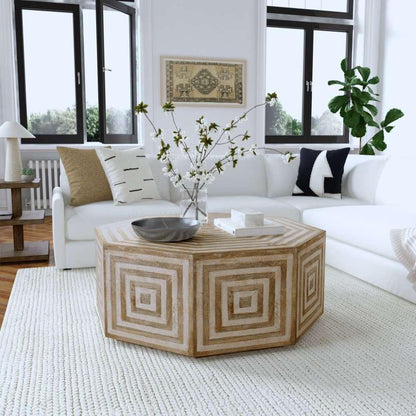 Hooker Furniture - Commerce & Market Octagonal Cocktail Table - 7228-80022-05 veiw 9