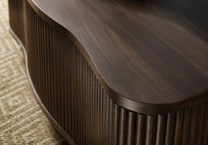 Hooker Furniture - Commerce and Market Reese Coffee Table - Dark Wood - 7228-80251-89 view 5
