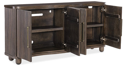 Hooker Furniture - Commerce and Market Reese Entertainment Credenza - Dark Wood - 7228-55051-89 view 3