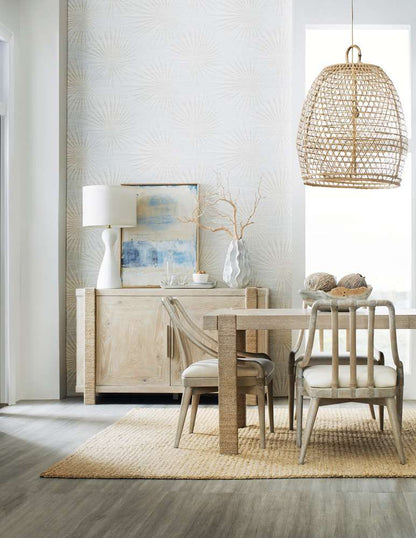 Hooker Furniture - Commerce & Market Seaside Rectangle Dining Table w/1-22in Leaf - 7228-75007-80 veiw 4