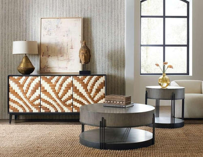 Hooker Furniture - Commerce & Market Skyline Side Table - 7228-80168-85 veiw 4