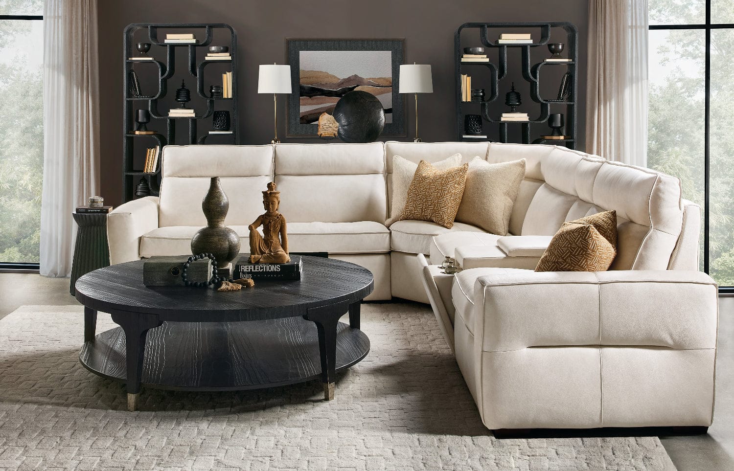 Hooker Furniture - Commerce and Market Sloane Etagere - Blacks - 7228-50761-99 view 5