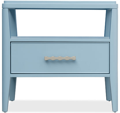 Hooker Furniture - Commerce and Market Sola One-Drawer Nightstand - Blues - 7228-90011-45 view 3