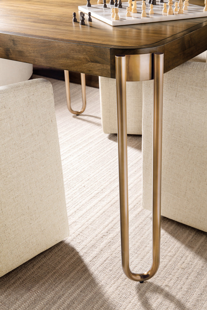 Hooker Furniture - Commerce and Market Walnut and Dine Dining Table - 7228-75028-85 view 4