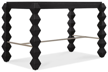Hooker Furniture - Commerce and Market Xaden Gathering Desk in Blacks - 7228-10019-99 veiw 2