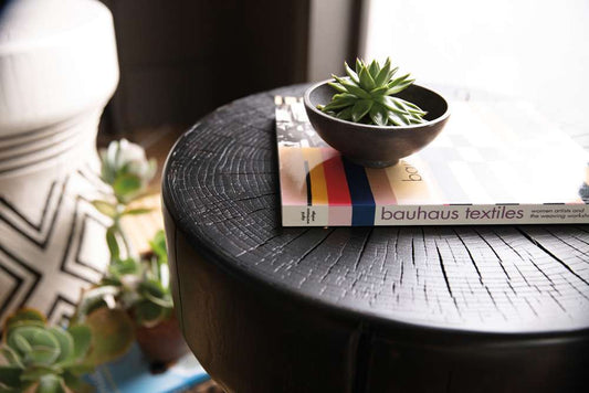 Hooker Furniture - Commerce & Market Carved Stump Side Table - 7228-50638-99 veiw 2