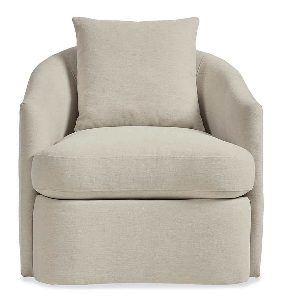 Hooker Furniture - Corbin Swivel Chair in Beige - HFCX-1650-009-224681-04 view 2