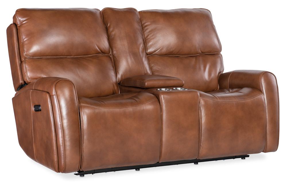 Hooker Furniture - Crosby Zero Gravity Power Console Loveseat with Power Headrest and Lumbar - SS741-PHZL2C-080 veiw 1