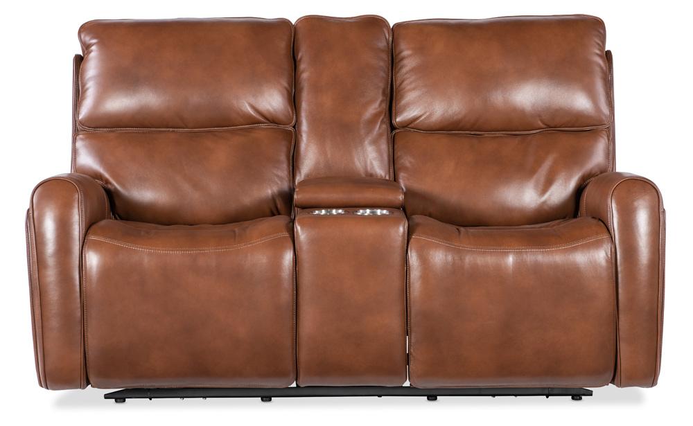 Hooker Furniture - Crosby Zero Gravity Power Console Loveseat with Power Headrest and Lumbar - SS741-PHZL2C-080 veiw 2
