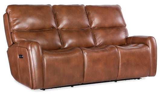 Hooker Furniture - Crosby Zero Gravity Power Sofa with Power Headrest and Lumbar - SS741-PHZL3-080 veiw 1
