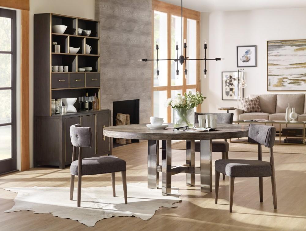Hooker Furniture - Curata 72in Round Dining Table - 1600-75211-MWD veiw 3