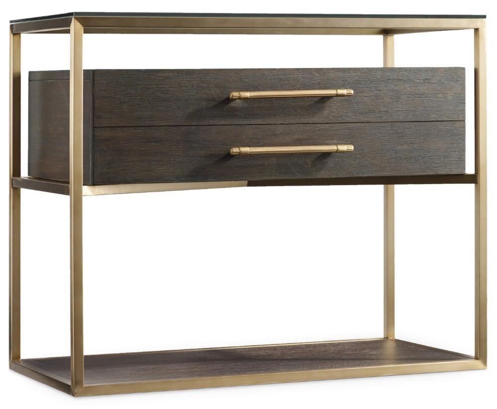 Hooker Furniture - Curata One-Drawer Nightstand - 1600-90016-DKW veiw 1