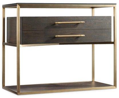 Hooker Furniture - Curata One-Drawer Nightstand - 1600-90016-DKW veiw 1