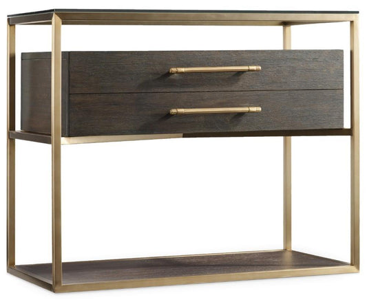 Hooker Furniture - Curata One-Drawer Nightstand - 1600-90016-DKW veiw 1