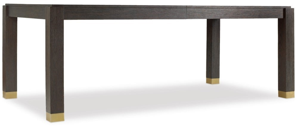 Hooker Furniture - Curata Rectangle Dining Table w/2-20in leaves - 1600-75200A-DKW veiw 1
