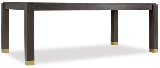 Hooker Furniture - Curata Rectangle Dining Table w/2-20in leaves - 1600-75200A-DKW veiw 1