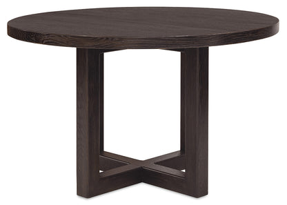 Hooker Furniture - Driftwood 48in Round Dining Table - Blacks - 6820-75213-99 view 3