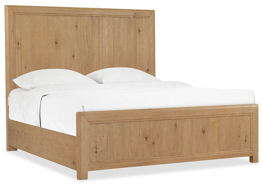 Hooker Furniture - Driftwood California King Panel Bed - Light Wood - 6820-90260-80 view 2