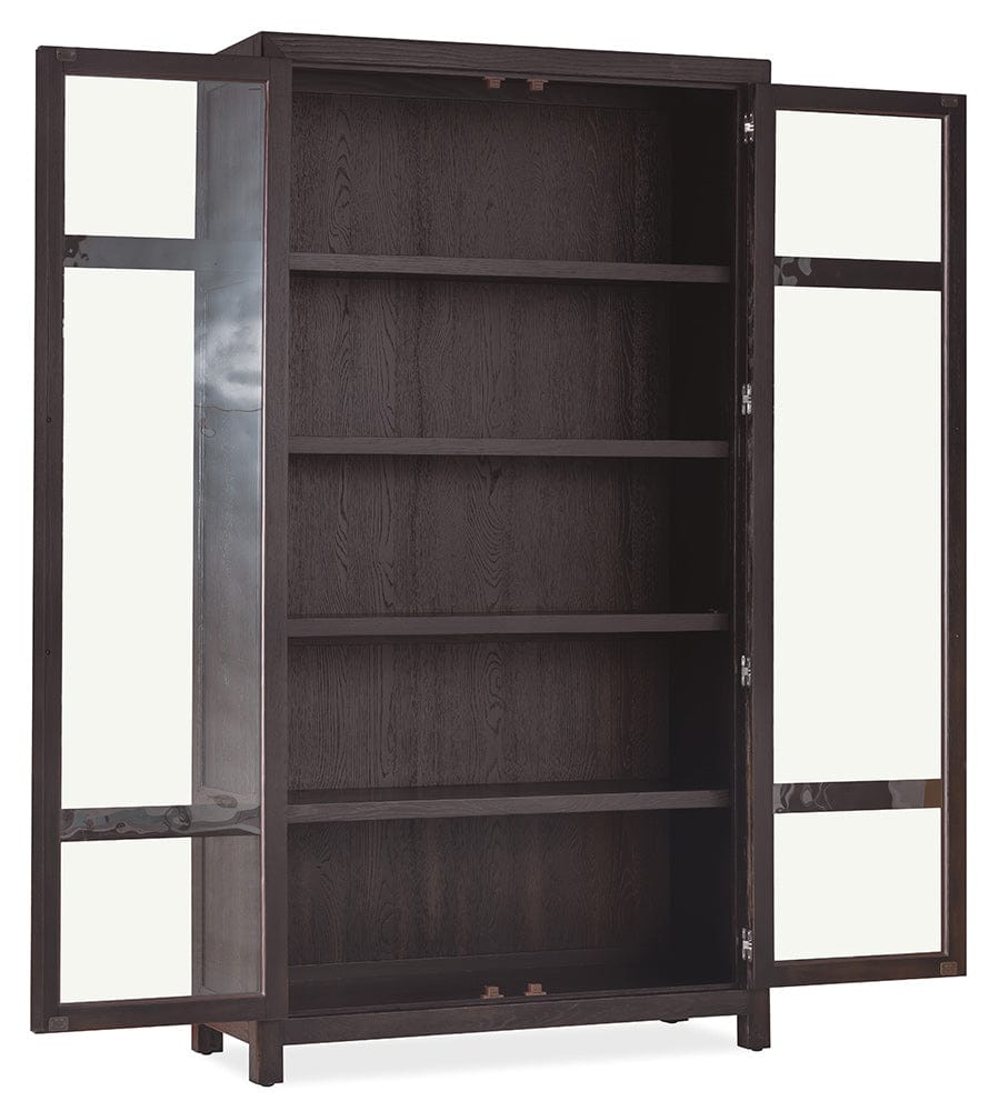 Hooker Furniture - Driftwood Display Cabinet - Blacks - 6820-75906-99 view 3