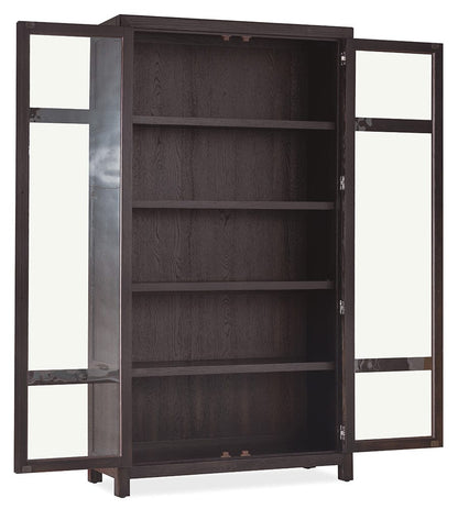Hooker Furniture - Driftwood Display Cabinet - Blacks - 6820-75906-99 view 3