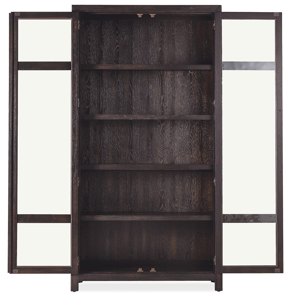 Hooker Furniture - Driftwood Display Cabinet - Blacks - 6820-75906-99 view 4