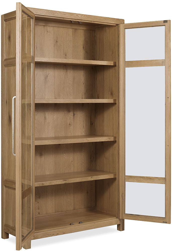 Hooker Furniture - Driftwood Display Cabinet - Light Wood - 6820-75906-80 view 3