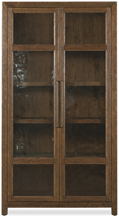 Hooker Furniture - Driftwood Display Cabinet - Medium Wood - 6820-75906-85 view 4
