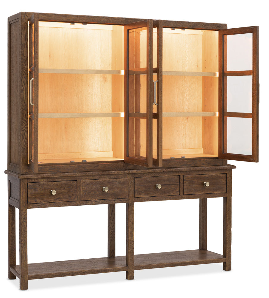 Hooker Furniture - Driftwood Display Sideboard - 6820-75900-85 view 4