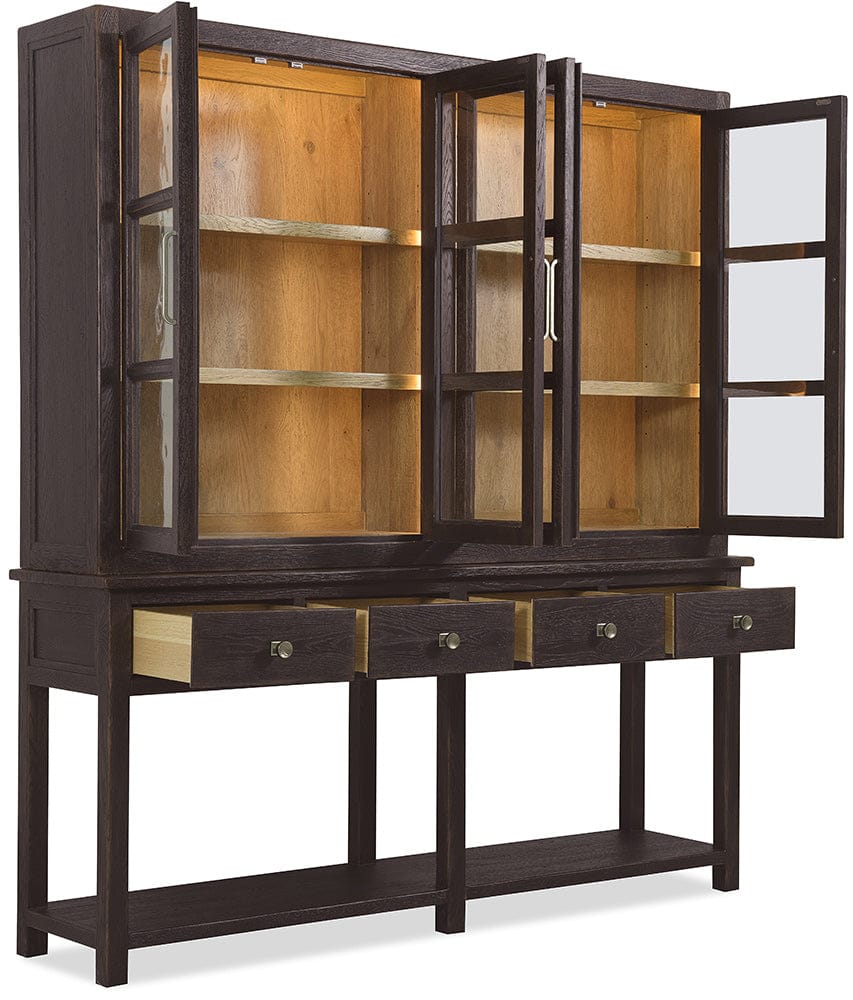Hooker Furniture - Driftwood Display Sideboard - Blacks - 6820-75900-99 view 4