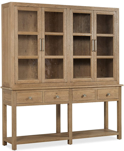 Hooker Furniture - Driftwood Display Sideboard - Light Wood - 6820-75900-80 view 1