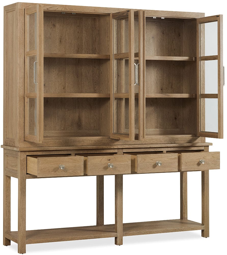Hooker Furniture - Driftwood Display Sideboard - Light Wood - 6820-75900-80 view 3