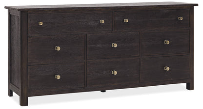 Hooker Furniture - Driftwood Eight-Drawer Dresser - Blacks - 6820-90202-99 view 2
