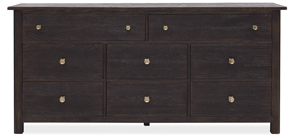 Hooker Furniture - Driftwood Eight-Drawer Dresser - Blacks - 6820-90202-99 view 4