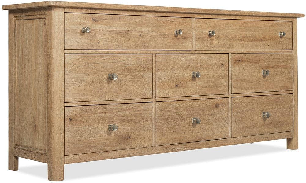 Hooker Furniture - Driftwood Eight-Drawer Dresser - Light Wood - 6820-90202-80 view 2